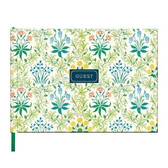 Cover for Galison · William Morris Celandine Guest Book (Stationery) (2019)