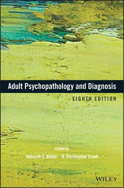 Cover for DC Beidel · Adult Psychopathology and Diagnosis (Hardcover Book) (2018)