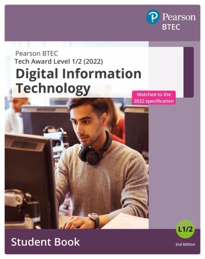 Cover for BTEC Tech Award 2022 Digital Information Technology Student Book - BTEC Tech Award IT (Paperback Book) (2022)