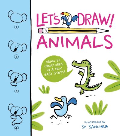 Cover for Violet Peto · Let's Draw! Animals: Draw 50 Creatures in a Few Easy Steps! (Pocketbok) (2023)