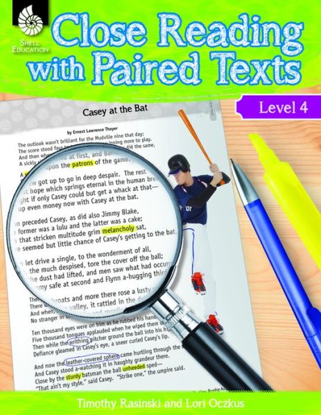 Cover for Lori Oczkus · Close Reading with Paired Texts Level 4: Engaging Lessons to Improve Comprehension (Paperback Book) (2015)