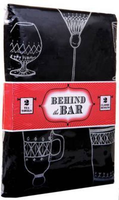 Cover for Chronicle Books · Behind the Bar: 2 Tea Towels: 2 Tea Towels, 2 Classic Designs (MERCH) (2016)