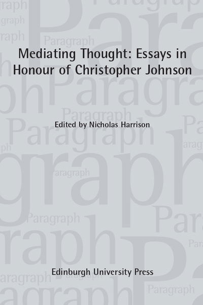 New Takes on Film and Imagination: Paragraph, Volume 43, Issue 3 - Sarah Cooper - Books - Edinburgh University Press - 9781474477604 - November 30, 2020