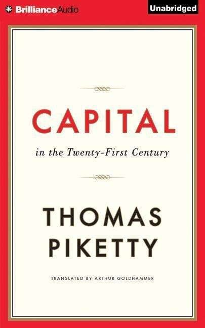 Cover for Thomas Piketty · Capital in the Twenty-first Century (CD) (2015)