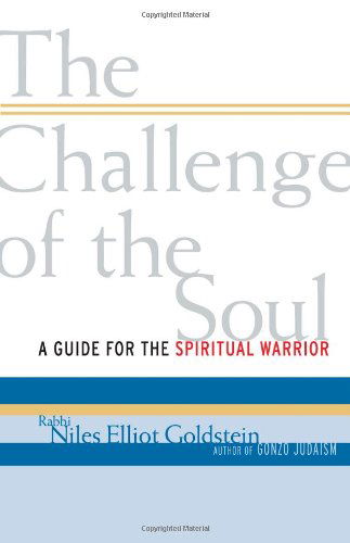 Cover for Rabbi Niles Elliot Goldstein · The Challenge of the Soul: A Guide for the Spiritual Warrior (Paperback Book) [Original edition] (2009)