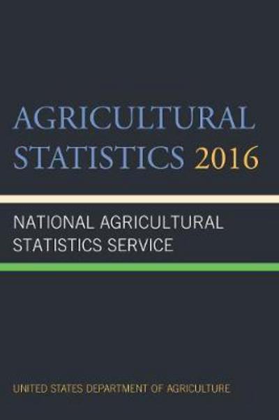 Cover for Agricultural Statistics 2016 (Paperback Book) (2018)