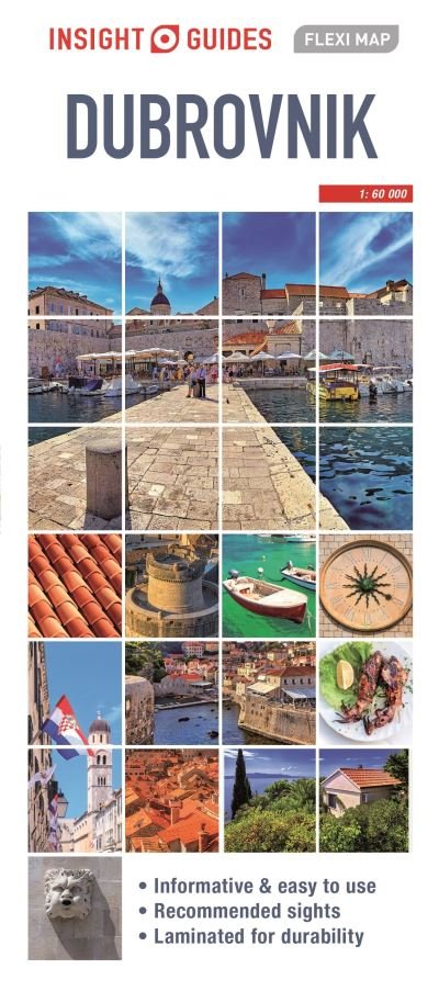 Cover for Insight Guides · Insight Guides Flexi Map Dubrovnik (Insight Maps) (Kort) (2024)