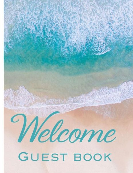 Cover for Hj Designs · Welcome Guest Book (Paperback Book) (2018)