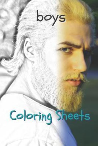 Cover for Coloring Books · Boy Coloring Sheets (Paperback Book) (2019)