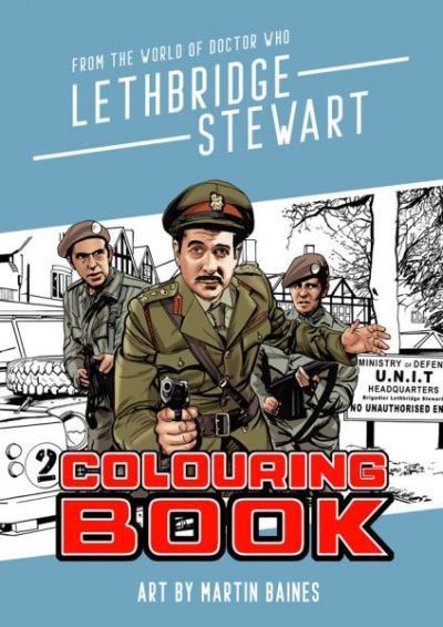 Cover for Martin Baines · Lethbridge-Stewart Colouring Book (Pocketbok) (2023)