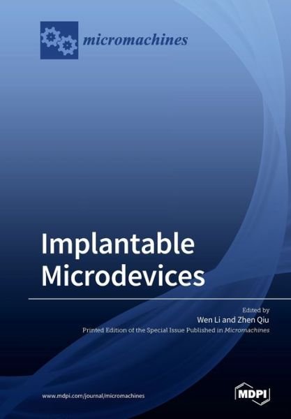 Cover for Wen Li · Implantable Microdevices (Taschenbuch) (2019)