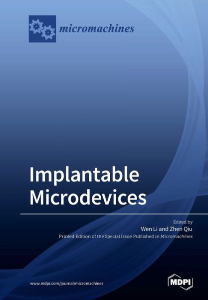 Cover for Wen Li · Implantable Microdevices (Paperback Book) (2019)