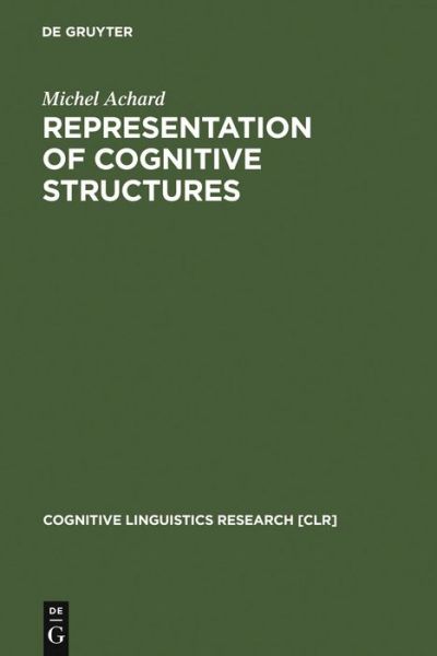 Cover for M. Achard · Representat.of Cognit.Struct. (Book) (1998)