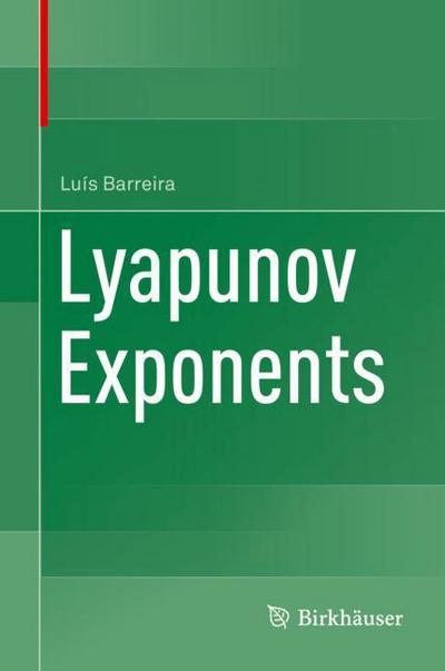 Cover for Luis Barreira · Lyapunov Exponents (Hardcover Book) [1st ed. 2017 edition] (2018)