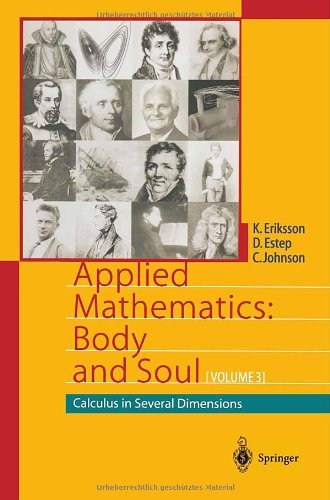 Cover for Kenneth Eriksson · Applied Mathematics: Body and Soul: Calculus in Several Dimensions (Pocketbok) [Softcover reprint of hardcover 1st ed. 2004 edition] (2010)