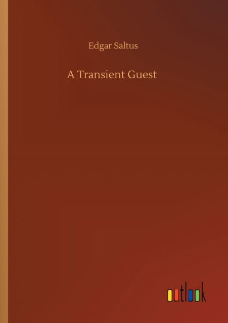 Cover for Edgar Saltus · A Transient Guest (Paperback Book) (2020)