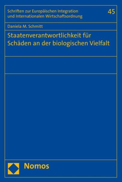 Cover for Schmitt · Staatenverantwortlichkeit für S (Book) (2018)