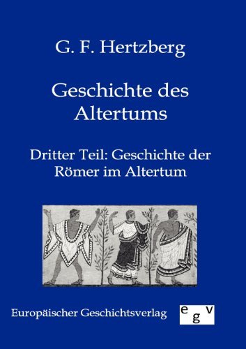 Cover for G F Justi Ferdinand Hertzberg · Geschichte des Altertums (Pocketbok) [German edition] (2012)