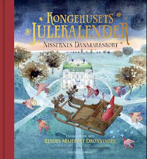 Cover for Hendes Majestæt Dronningen · Kongehusets julekalender (Hardcover Book) [1º edição] (2021)