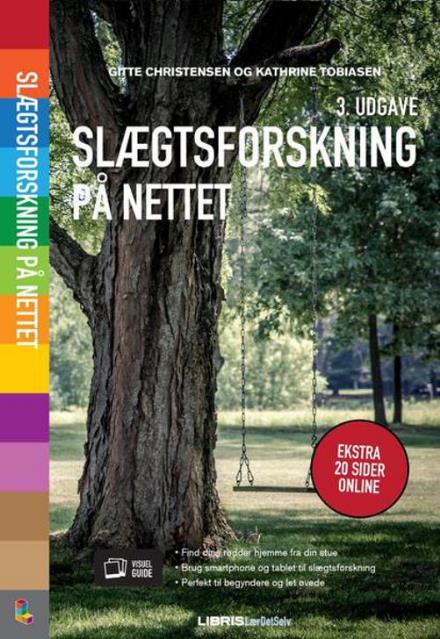 Cover for Gitte Christensen og Kathrine Tobiasen · Slægtsforskning på nettet 3. udgave (Sewn Spine Book) [1. Painos] (2017)