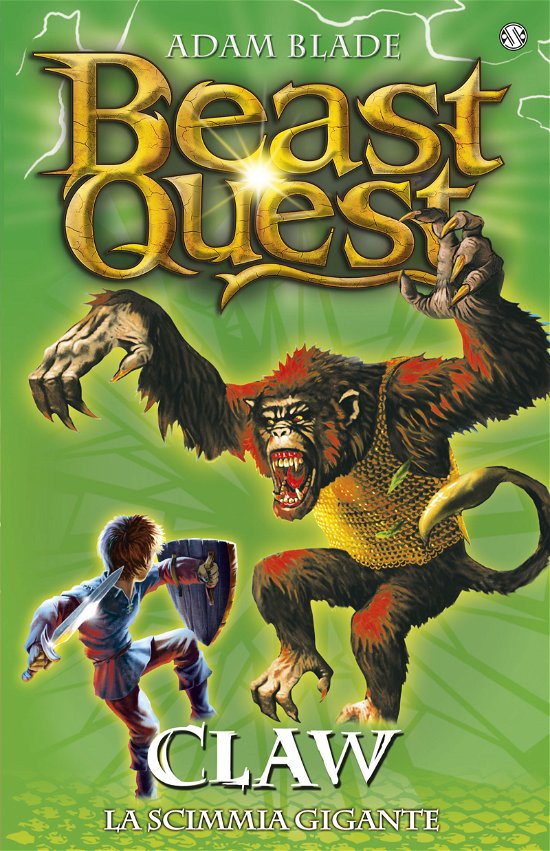 Cover for Adam Blade · Claw. La Scimmia Gigante. Beast Quest #08 (Book)