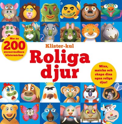 Cover for Malin Barthelson · Roliga djur : Klister-kul (Book) (2018)