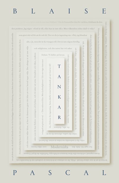 Cover for Blaise Pascal · Tankar (Inbunden Bok) (2022)