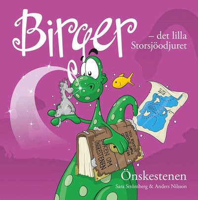 Cover for Sara Strömberg · Birger - det lilla Storsjöodjuret. Önskestenen (Hardcover Book) (2018)