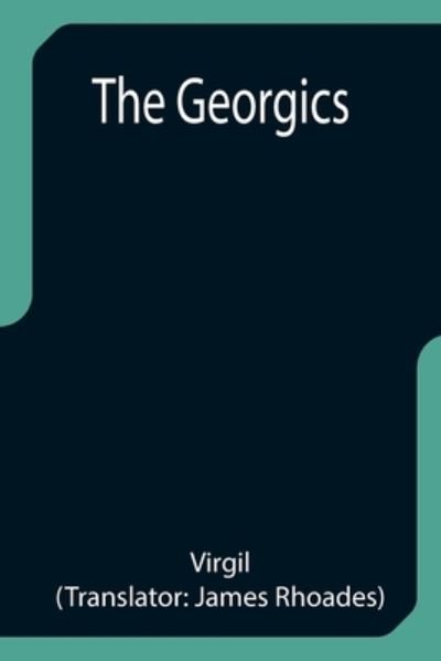 Cover for Virgil · The Georgics (Paperback Bog) (2021)