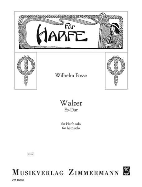 Cover for Posse · Walzer Nr. 2 Es-Dur,Harfe (Book)