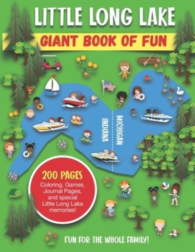 Cover for Bass And Pike Press · Little Long Lake Giant Book of Fun (Paperback Book) (2020)