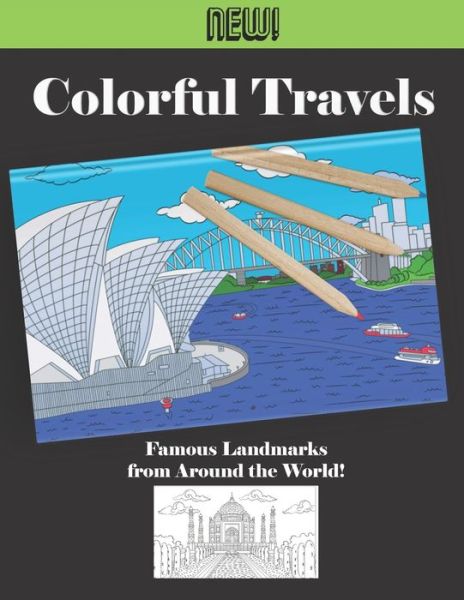 Cover for R O'Brien · Colorful Travels - Famous Landmarks from Around the World (Paperback Book) (2020)