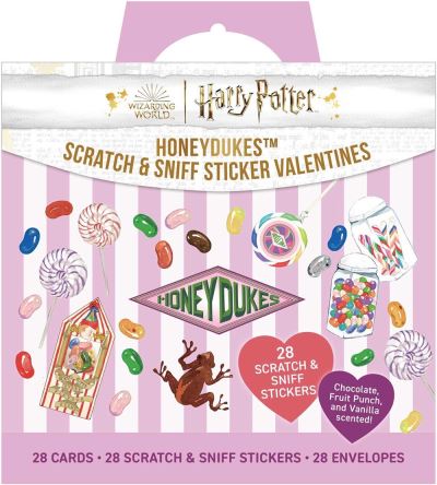 Harry Potter: Honeydukes Scratch & Sniff Sticker Valentines - Harry Potter - Insights - Other - Insight Editions - 9798886636604 - January 2, 2025