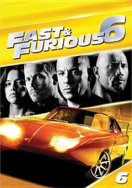 Cover for Fast &amp; Furious 6 (DVD) (2017)