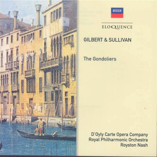 Cover for Gilbert &amp; Sullivan · Gondoliers (CD) (2015)