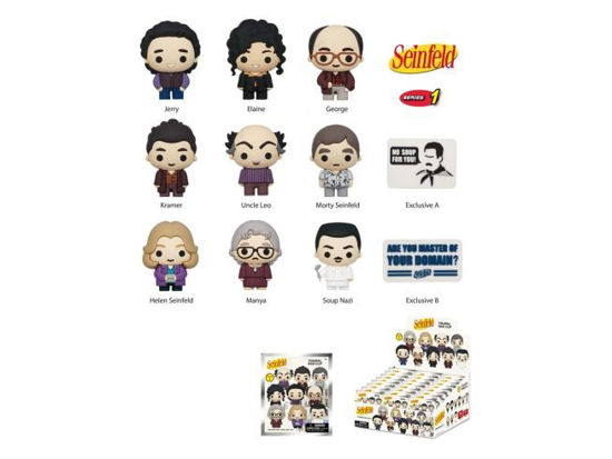 Seinfeld 3D Foam Bag Clip in Blind Bag · Seinfeld PVC-Taschenanhänger Series 01 Display (24 (Toys) (2024)