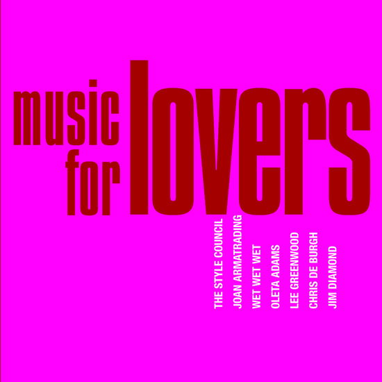 Cover for Music for Lovers (CD) (2016)