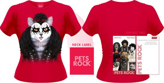 Pets Rock-hard Rock - T-shirt - Fanituote - MERCHANDISE - 0803341406605 - torstai 30. lokakuuta 2014