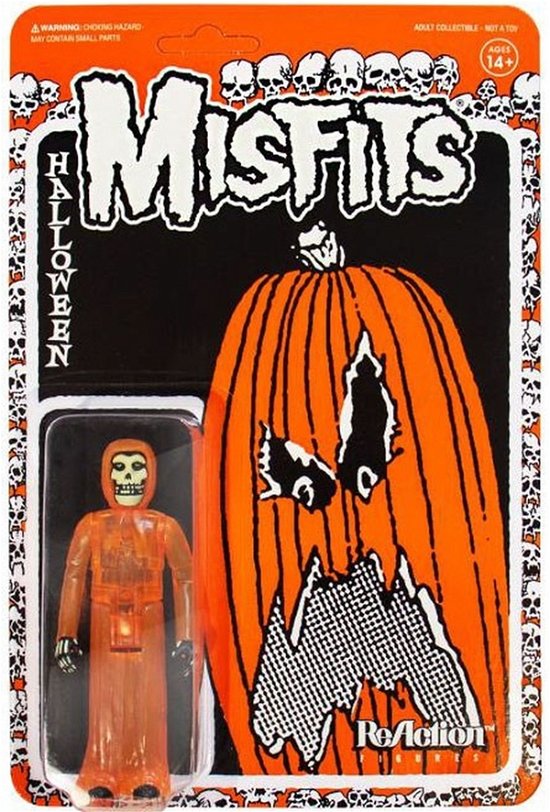 Cover for Misfits · Misfits Reaction Figure - The Fiend (Halloween) (Figurine) [Orange edition] (2018)