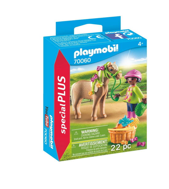 Playmobil Special Plus Meisje Met Pony - Playmobil - Fanituote - Playmobil - 4008789700605 - 2020