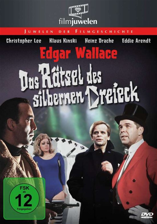 Cover for Christopher Lee · Edgar Wallace: Das Rätsel Des Silbernen Dreiecks (DVD) (2019)