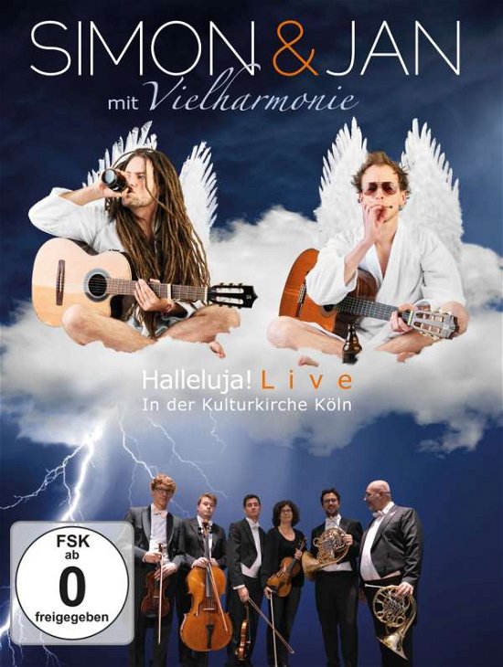 Cover for Simon &amp; Jan (Mit Vielharmonie) · Halleluja! Live in Der Kulturkirche Köln (DVD) (2022)