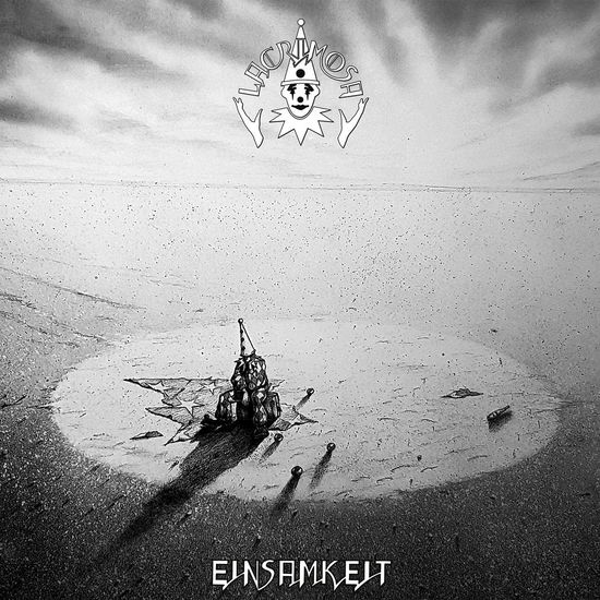 Cover for Lacrimosa · Einsamkeit (White+Black Marbled (LP) [Limtied edition] (2023)