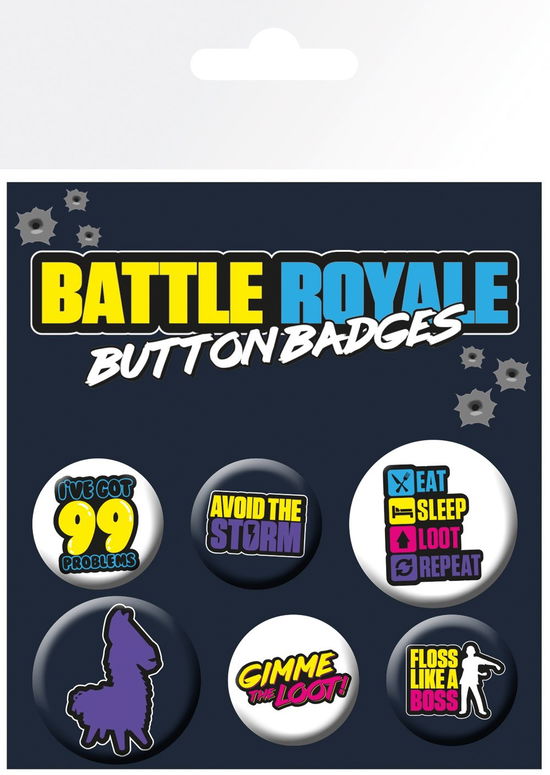 Cover for Battle Royale: Gb Eye · Infographic (Badge Pack) (MERCH)