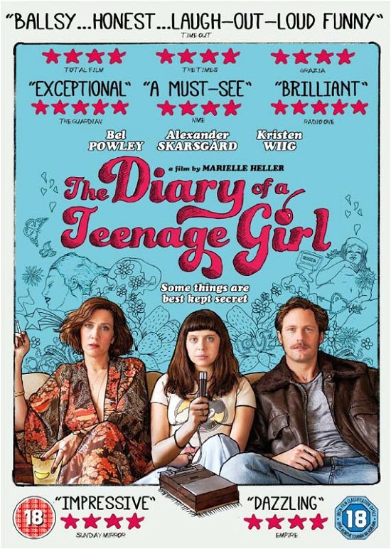Cover for Diary of a Teenage Girl · The Diary Of A Teenage Girl (DVD) (2016)