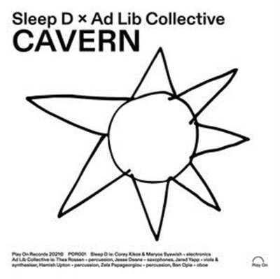 Cover for Sleep D &amp; Ad Lib Collective · Cavern (LP) (2021)