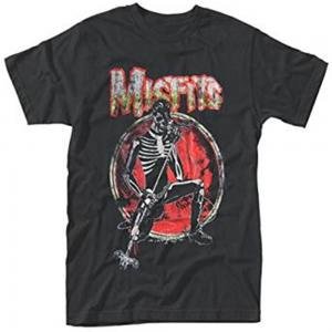 Cover for Misfits · Misfits (The): Skeleton (T-Shirt Unisex Tg. XL) (N/A) [size XL] [Black edition] (2016)
