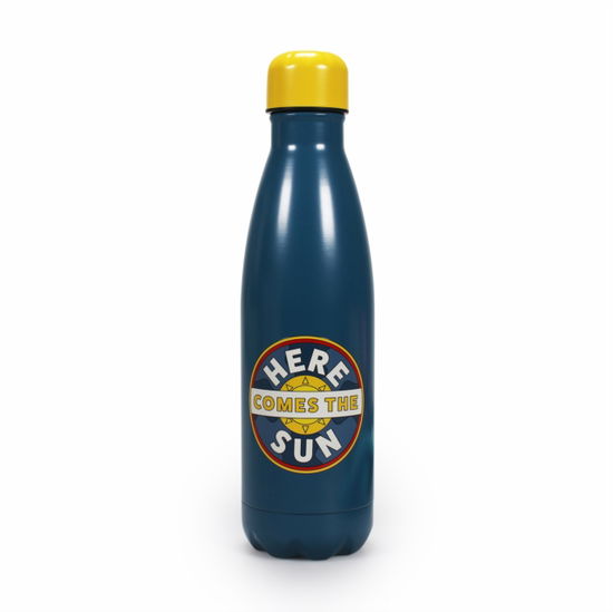 Water Bottle Metal Emboss 500Ml - The Beatles (Here Comes The Sun) - The Beatles - Merchandise - BEATLES - 5055453413605 - 5. April 2024