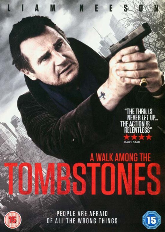 Cover for A Walk Among The Tombstones (DVD) (2015)