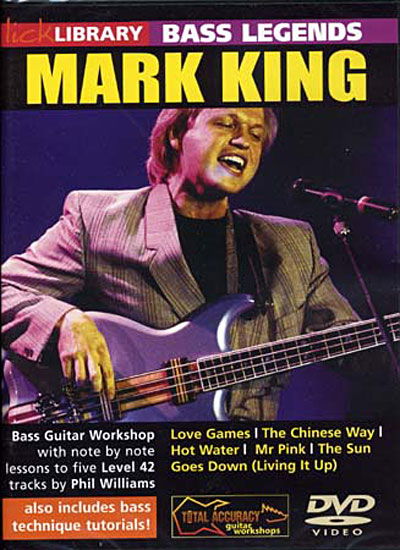 Lick Library Bass Legends Mark King Bgtr - Lick Library Bass Legends Mark - Filmes - MUSIC SALES - 5060088820605 - 11 de agosto de 2005